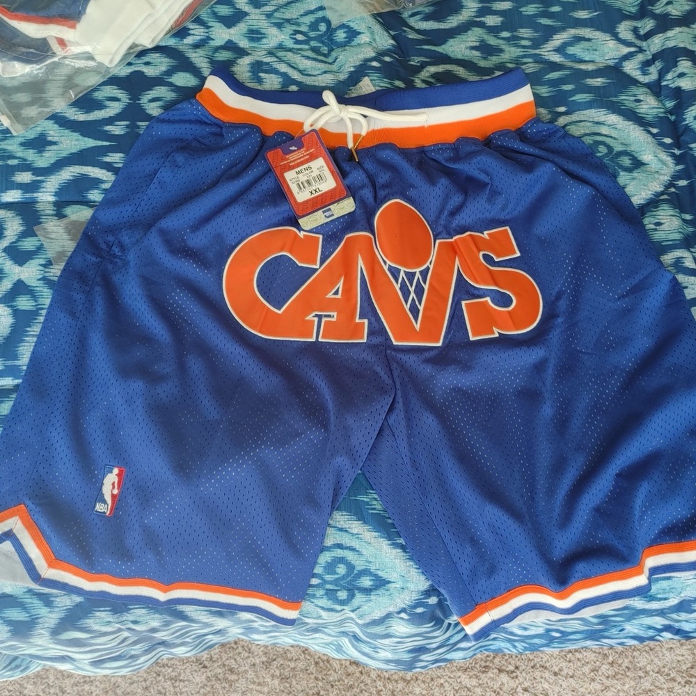 Hardwood classics jersey shorts